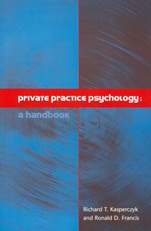 Private Practice Psychology: A Handbook - ISBN 9781854333438