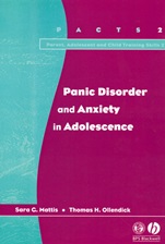 Panic Disorder and Anxiety in Adolescence - ISBN 9781854333520