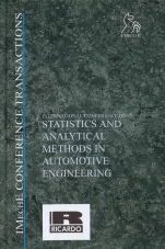 International Conference on Statistics and Analytical Methods in Automotive Engineering - ISBN 9781860583872