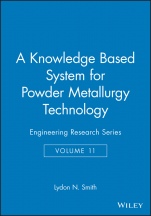 A Knowledge Based System for Powder Metallurgy Technology - ISBN 9781860584022