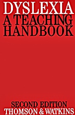 Dyslexia: A Teaching Handbook - ISBN 9781861560391
