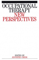 Occupational Therapy: New Perspectives - ISBN 9781861560889