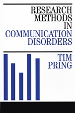 Research Methods in Communication Disorders - ISBN 9781861560971