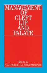 Management of Cleft Lip and Palate - ISBN 9781861561589