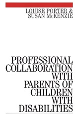 Professional Collaboration with Parents of Children with Disabilities - ISBN 9781861561749