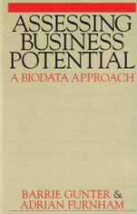Assessing Business Potential: A Biodata Approach - ISBN 9781861561756