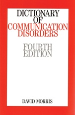 Dictionary of Communication Disorders - ISBN 9781861562852