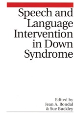 Speech and Language Intervention in Down Syndrome - ISBN 9781861562968