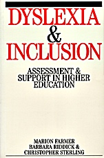 Dyslexia and Inclusion: Assessment and Support in Higher Education - ISBN 9781861563149