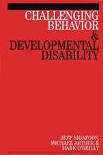 Challenging Behaviour and Developmental Disability - ISBN 9781861563781
