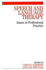 Speech and Language Therapy: Issues in Professional Practice - ISBN 9781861564610