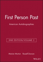 First Person Past: American Autobiographies First Person Past Volume 2 Second Edition - ISBN 9781881089988