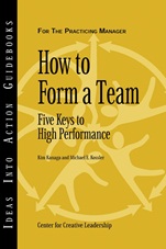 How to Form a Team: Five Keys to High Performance - ISBN 9781882197682