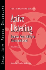 Active Listening: Improve Your Ability to Listen and Lead - ISBN 9781882197941