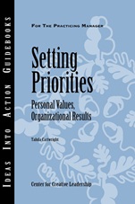 Setting Priorities: Personal Values, Organizational Results - ISBN 9781882197989