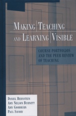 Making Teaching and Learning Visible: Course Portfolios and the Peer Review of Teaching - ISBN 9781882982967