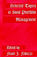 Selected Topics in Bond Portfolio Management - ISBN 9781883249281