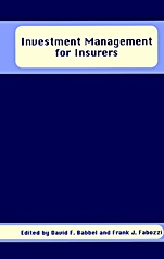 Investment Management for Insurers - ISBN 9781883249472