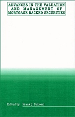 Advances in the Valuation and Management of Mortgage–Backed Securities - ISBN 9781883249526