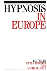 Hypnosis in Europe - ISBN 9781897635681