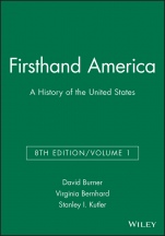 Firsthand America: A History of the United States, Volume 1 - ISBN 9781933385020