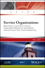 Service Organizations: Reporting on Controls at a Service Organization Relevant to User Entities Internal Control Over Financial Reporting - ISBN 9781937352424