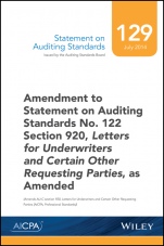 Statement on Auditing Standards, Number 129 - ISBN 9781941651216