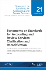 Statements on Standards for Accounting and Review Services: Clarification and Recodification - ISBN 9781941651391