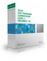 CFA Program Curriculum 2019 Level I Volumes 1–6 Box Set - ISBN 9781946442253