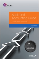 Audit and Accounting Guide: Construction Contractors, 2019 - ISBN 9781948306683