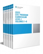 2022 CFA Program Curriculum Level I Box Set - ISBN 9781950157600