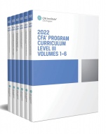 2022 CFA Program Curriculum Level III Box Set - ISBN 9781950157624