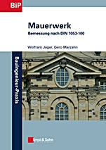 Mauerwerk: Bemessung nach DIN 1053–100 - ISBN 9783433018323