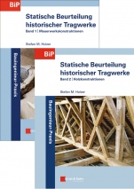 Statische Beurteilung historischer Tragwerke: Set aus Band 1: Mauerwerkskonstruktionen und Band 2:  Holzkonstruktionen - ISBN 9783433030608