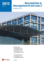 Bauregelliste A, Bauregelliste B und Liste C: Ausgabe 2013/1 - ISBN 9783433030677