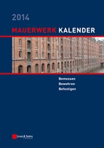 Mauerwerk Kalender 2014: Bemessen, Bewehren, Befestigen - ISBN 9783433030707