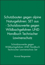 Schutzbauten gegen alpine Naturgefahren: SET aus – Schutzbauwerke gegen Wildbachgefahren UND Handbuch Technischer Lawinenschutz - ISBN 9783433030929