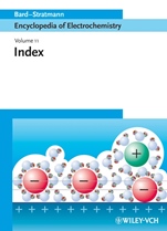 Encyclopedia of Electrochemistry, Index - ISBN 9783527306107