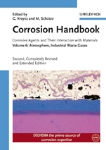 Corrosion Handbook: Corrosive Agents and Their Interaction with Materials Atmosphere, Industrial Waste Gases - ISBN 9783527311224