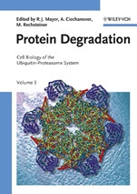 Cell Biology of the Ubiquitin–Proteasome System: Volume 3 - ISBN 9783527314355