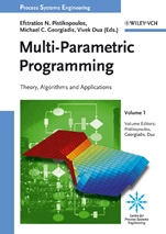 Multi–Parametric Programming: Theory, Algorithms and Applications - ISBN 9783527316915