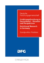 Ernährungsforschung in Deutschland – Situation und Perspektiven / Nutritional Research in Germany: Standpunkte / Positions - ISBN 9783527317097