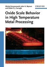 Oxide Scale Behavior in High Temperature Metal Processing - ISBN 9783527325184