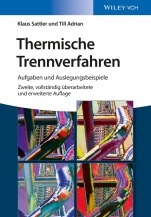 Thermische Trennverfahren: Aufgaben und Auslegungsbeispiele - ISBN 9783527338962