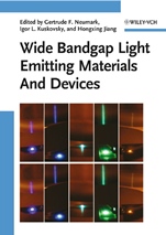 Wide Bandgap Light Emitting Materials And Devices - ISBN 9783527403318