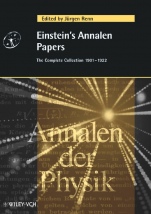 Einsteins Annalen Papers: The Complete Collection 1901 – 1922 - ISBN 9783527405640