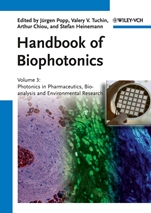 Handbook of Biophotonics, Volume 3: Photonics in Pharmaceutics, Bioanalysis and Environmental Research - ISBN 9783527410491