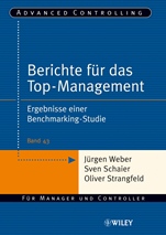 Berichte für das Top–Management: Ergebnisse einer Benchmarking–Studie - ISBN 9783527501328