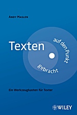 Texten auf den Punkt gebracht: Ein Werkzeugkasten für Texter - ISBN 9783527505210