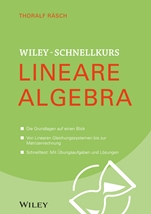 Wiley–Schnellkurs Lineare Algebra - ISBN 9783527530090